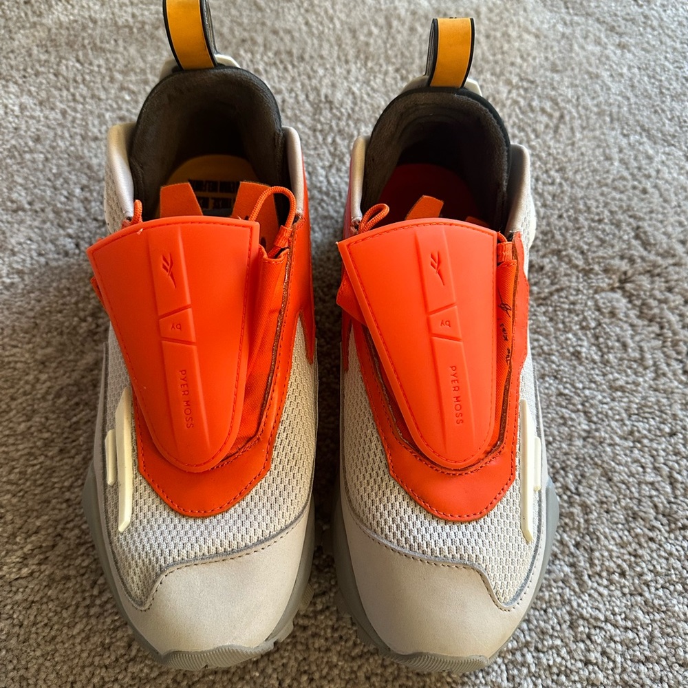 Pyer Moss Trail Fury - orange and gray